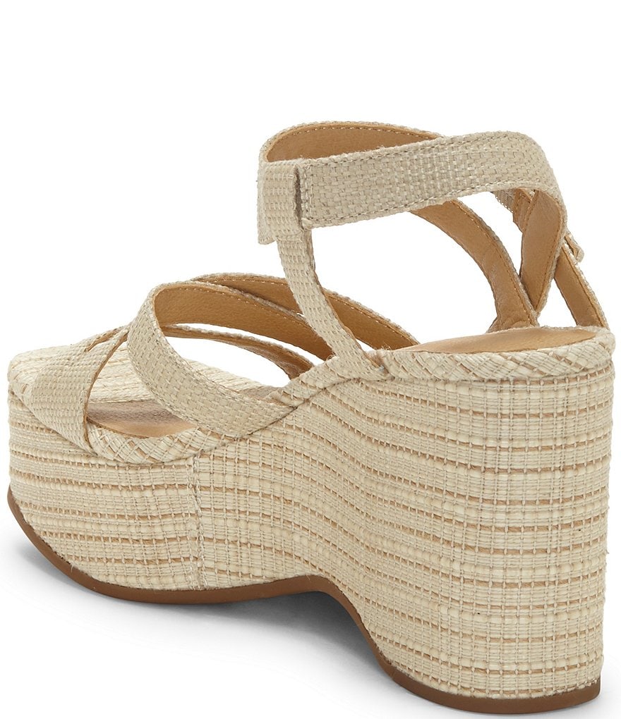 Lucky Brand Carlisha Woven Platform Wedges