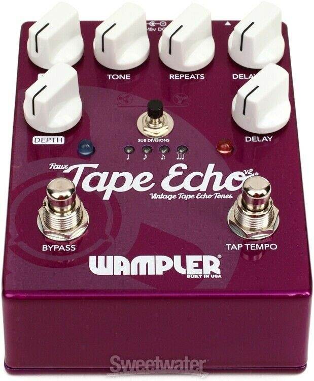 Wampler Faux Tape Echo V2 Delay Pedal