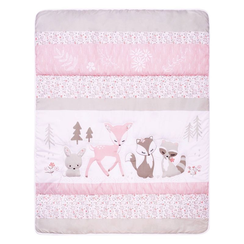 Sammy and Lou Sweet Forest Friends Crib Bedding Set - 4pc