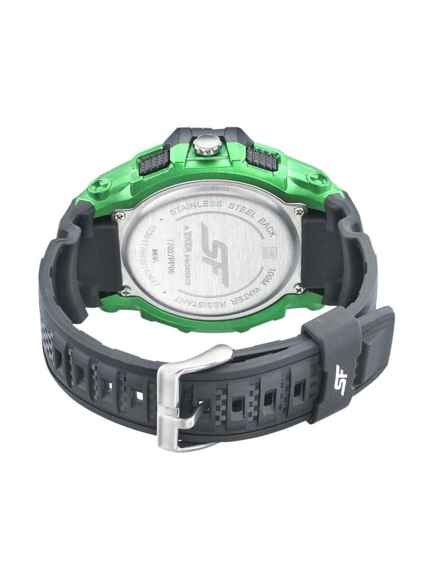 Sonata NR77027PP05 SF Carbon Series Analog-Digital Watch for Men