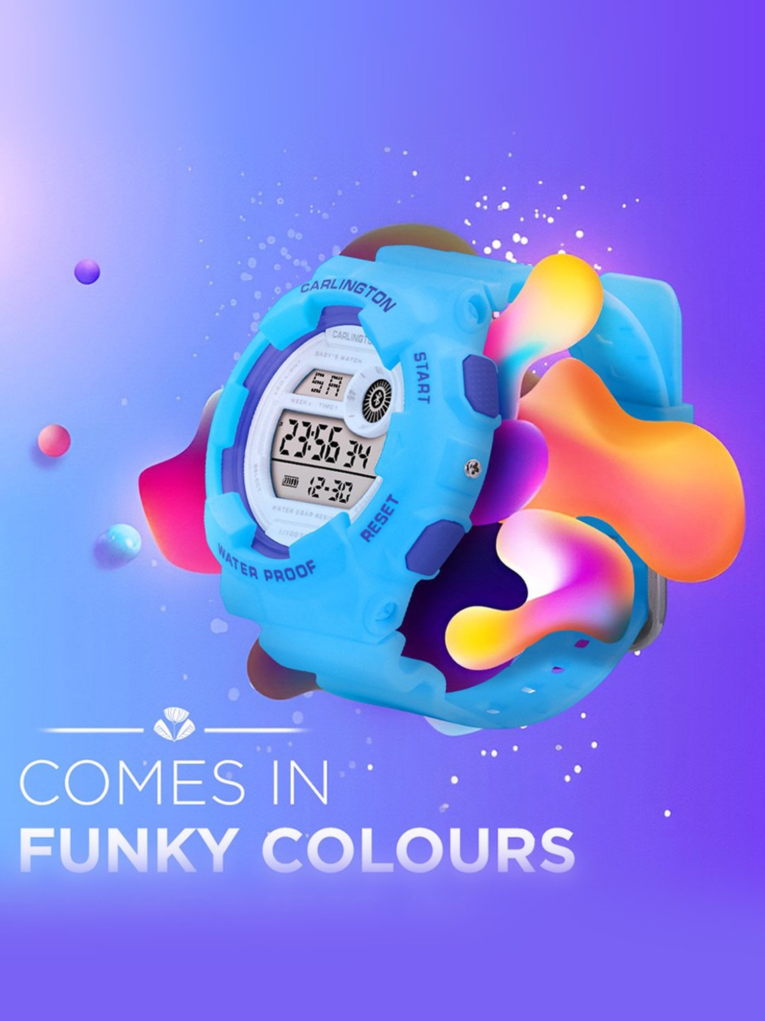 Zoop NS16017PP01 Unisex Digital Watch