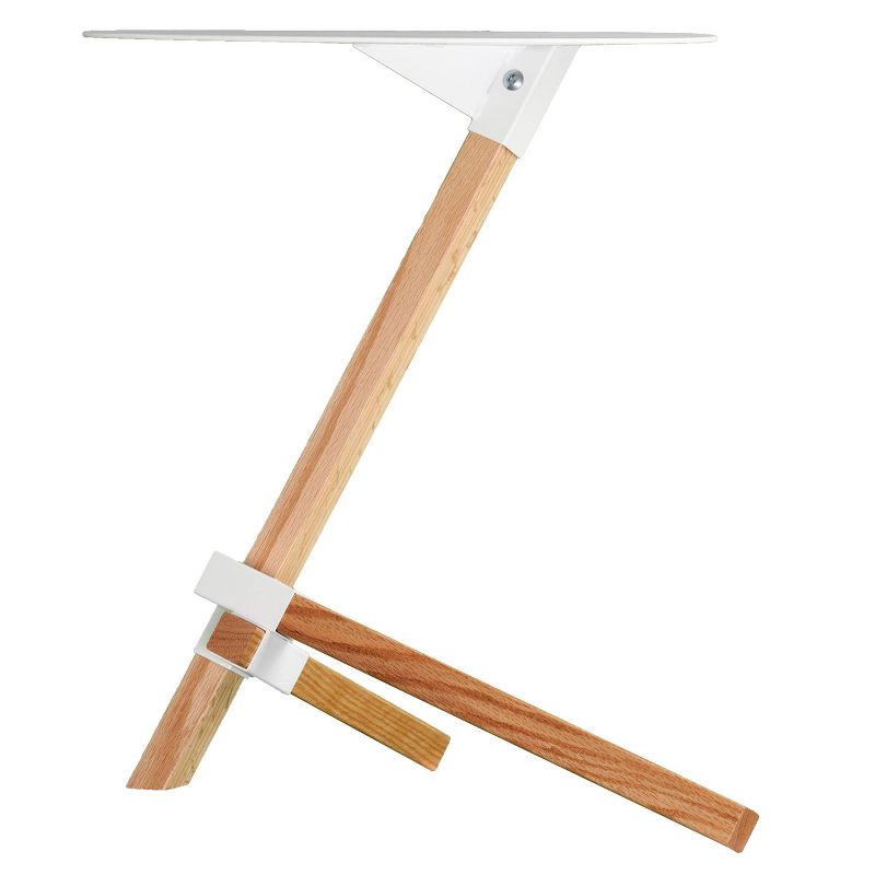 Ochina Round Accent Table White - Holly & Martin