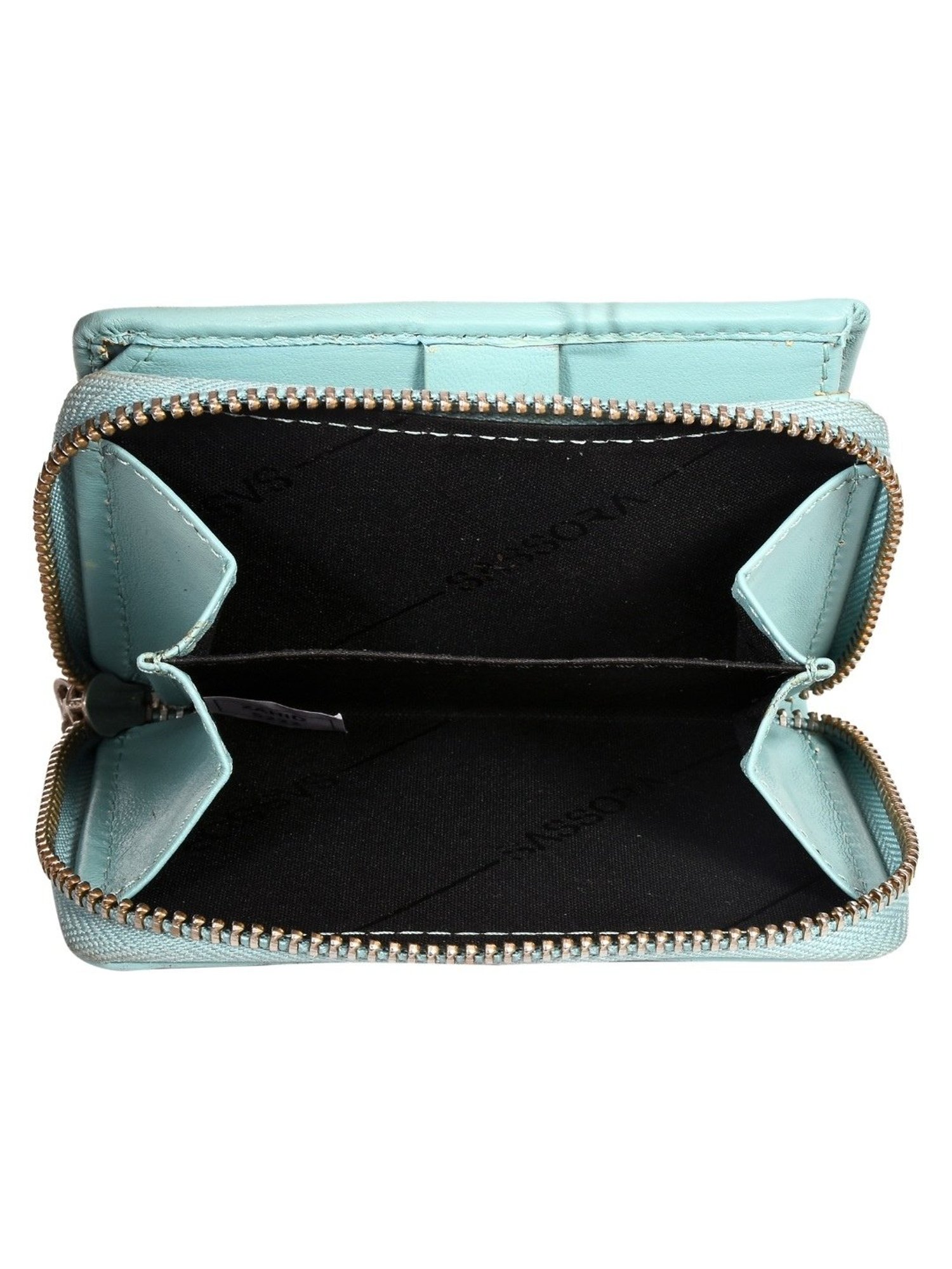 SASSORA NOVA Blue Leather Wallet