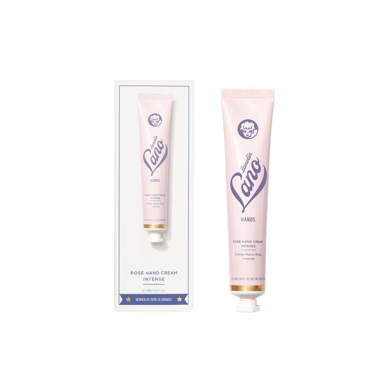 Lanolips Rose Intense Hand Cream - 1.69oz