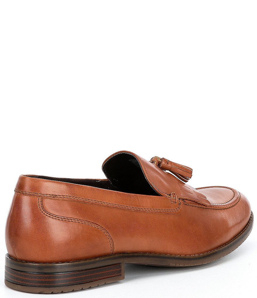 Rockport Men's Leather Style Purpose 3 Kiltie Tassel Loafers