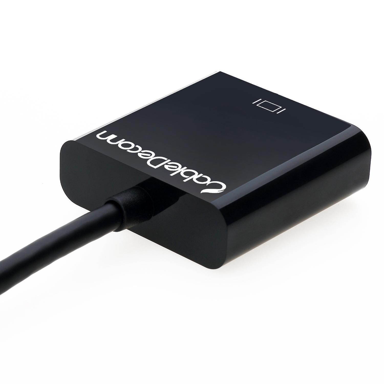 Thunderbolt Mini DisplayPort DP to VGA Female AV Adapter for Mac Macbook Pro