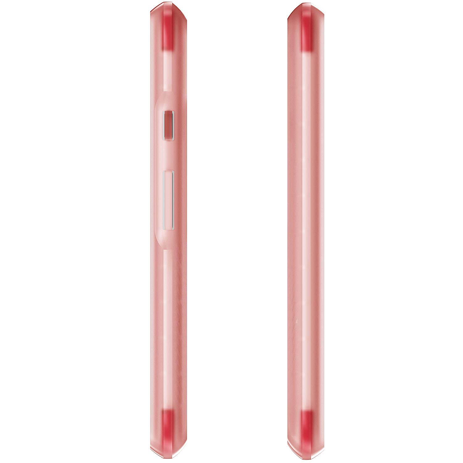 Ghostek Covert Clear Pixel 4 XL Case with Super Slim Fit Design and Secure Hand Grip Tough Shockproof Heavy Duty Protection Wireless Charging Compatible for 2019 Google Pixel 4 XL (6.3 Inch) - (Pink)