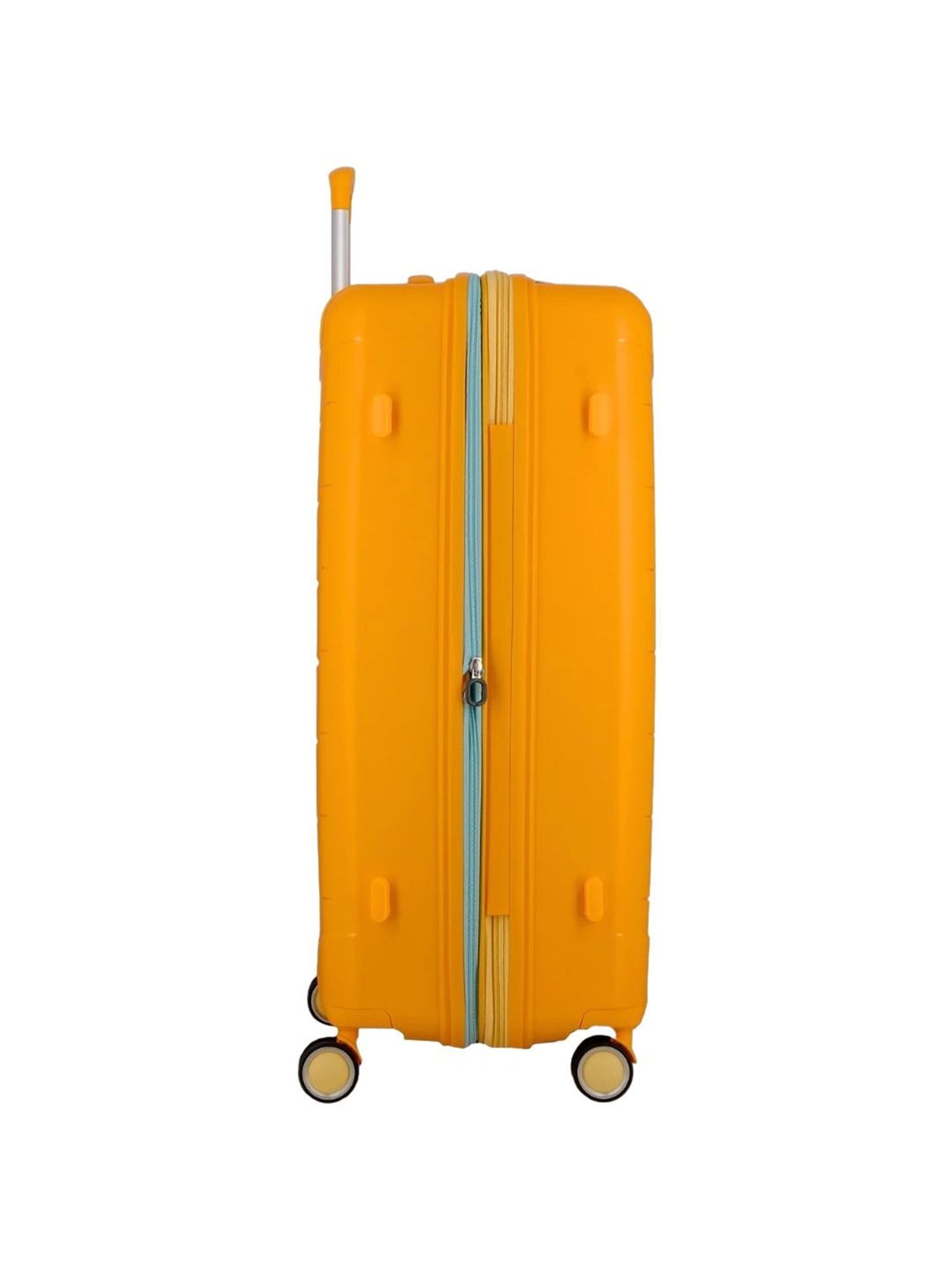 Jump Furano 2 Orange 8 Wheels Large Hard Cabin Trolley Bag Set of 2
