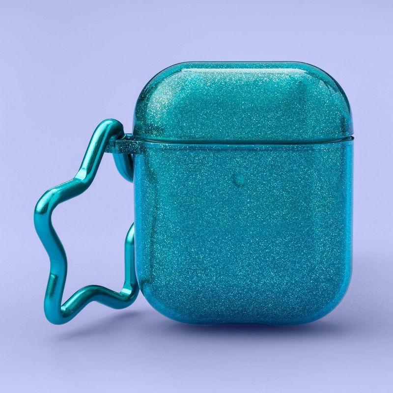 Airpod Hardshell Case Glitter Teal - More Than Magic™