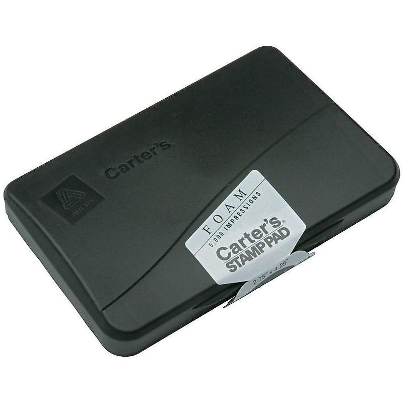 Carter's Foam Stamp Pads, 2-3/4x4-1/4, Black 21381