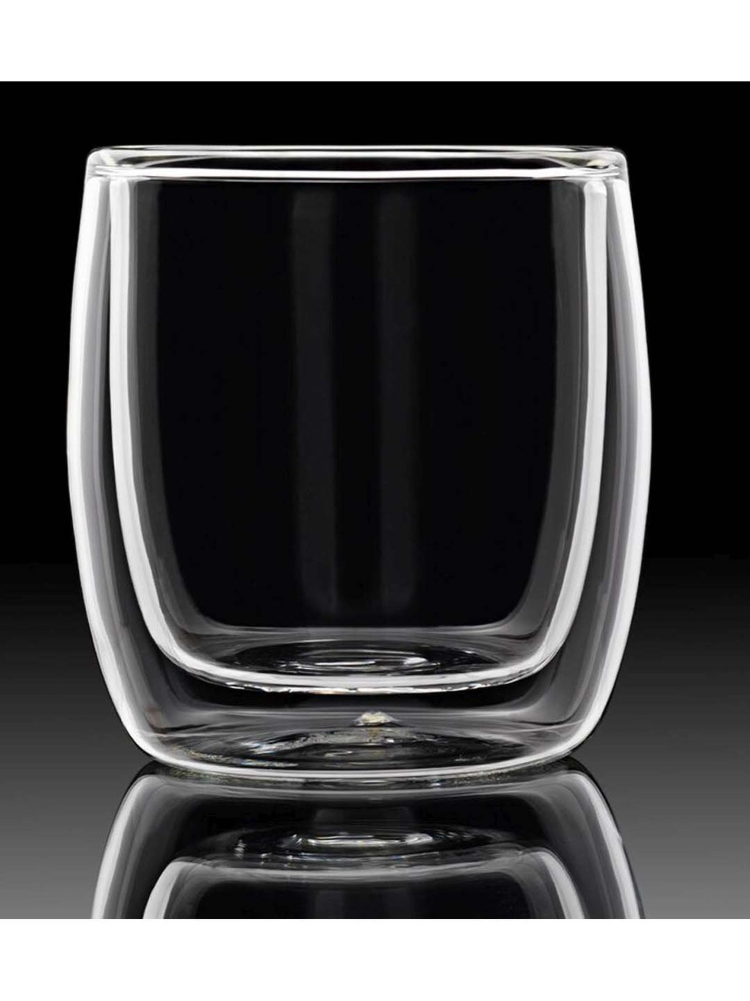 LUIGI BORMIOLI Michelangelo Professional Transparent Drinking Glasses - Set of 2