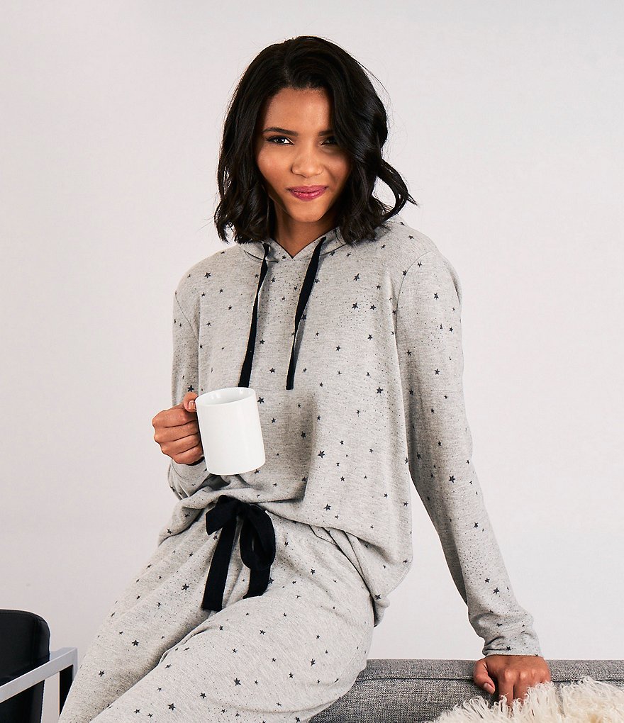 Karen Kane Short Sleeve Tie-Dye Hoodie