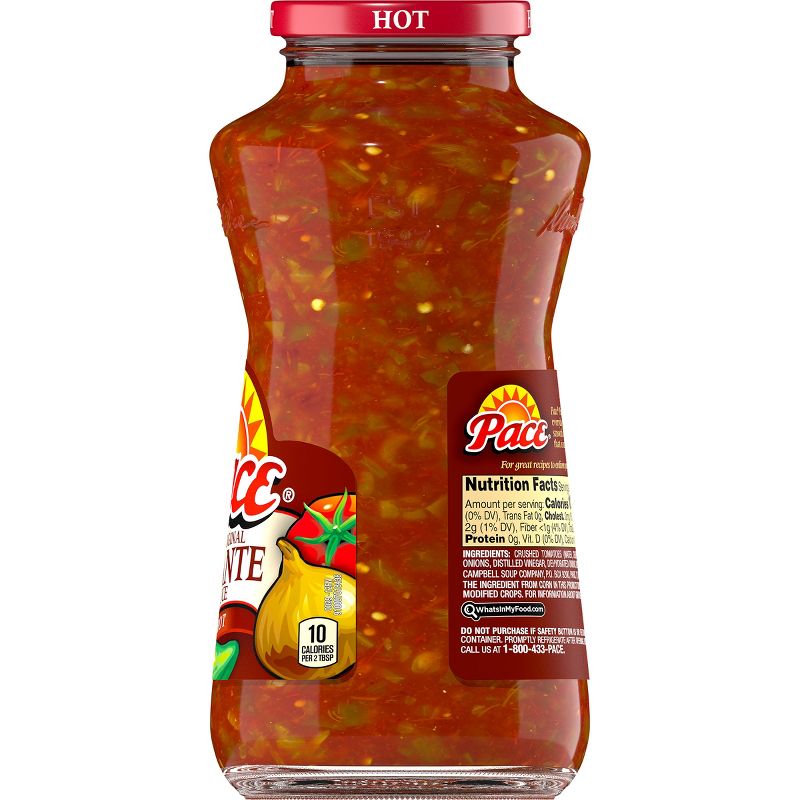 Pace Hot Picante Sauce 24oz