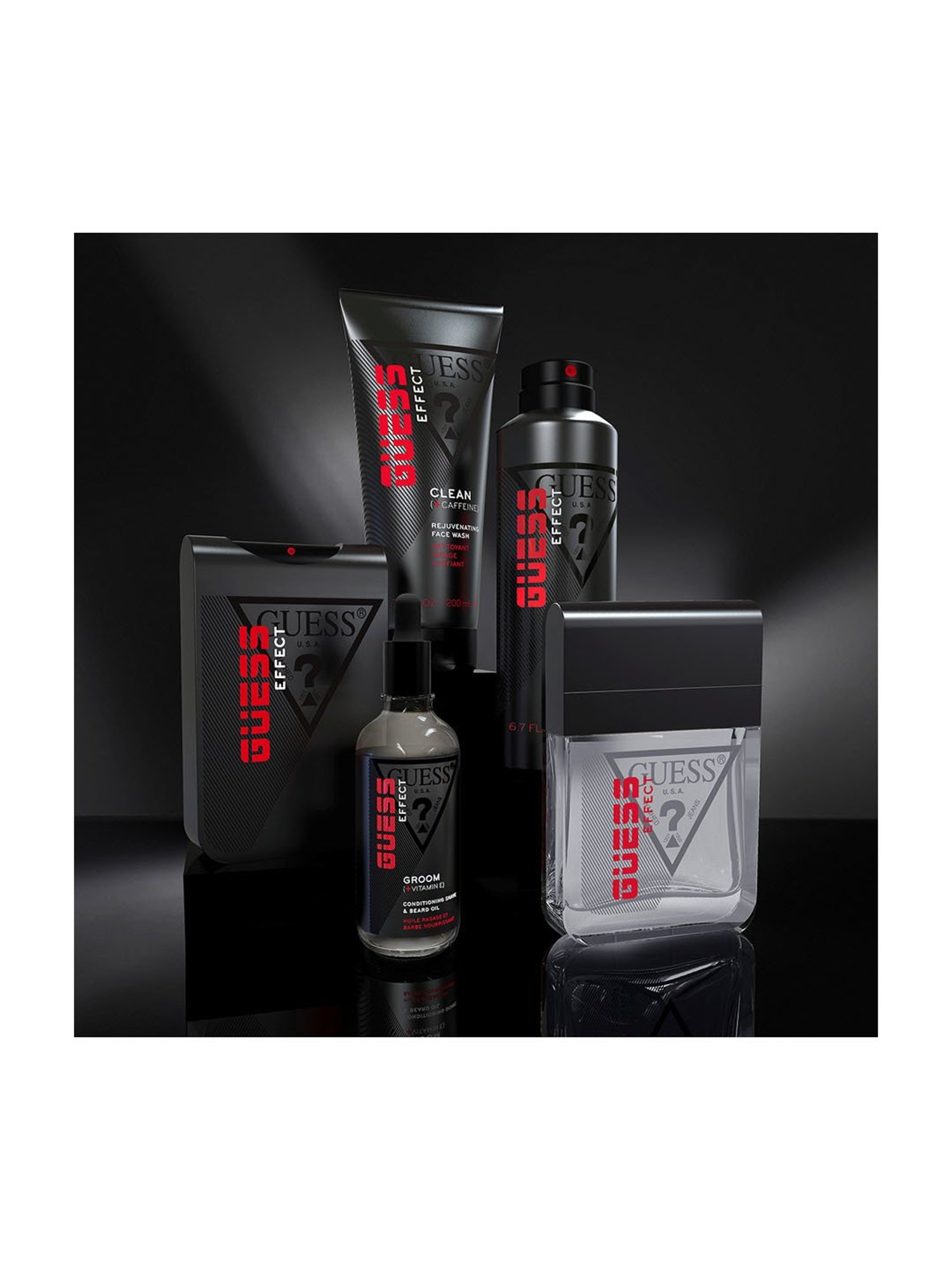 Guess Grooming Effect Aftershave for Men - 100 ml