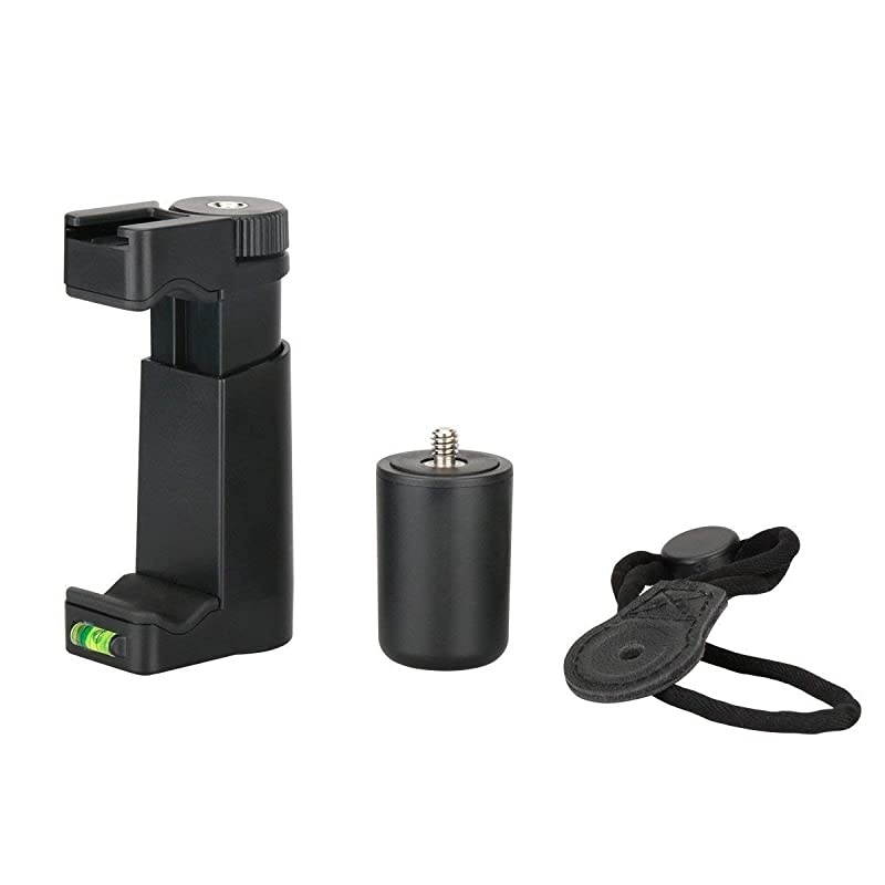 FMount Mobile Smartphone Camera Grip Holder Handle Rig Monopod with Tripod Mount and Cold Shoe Mount for Filming Video on Most Smartphones iPhone iPhone Plus Galaxy Android