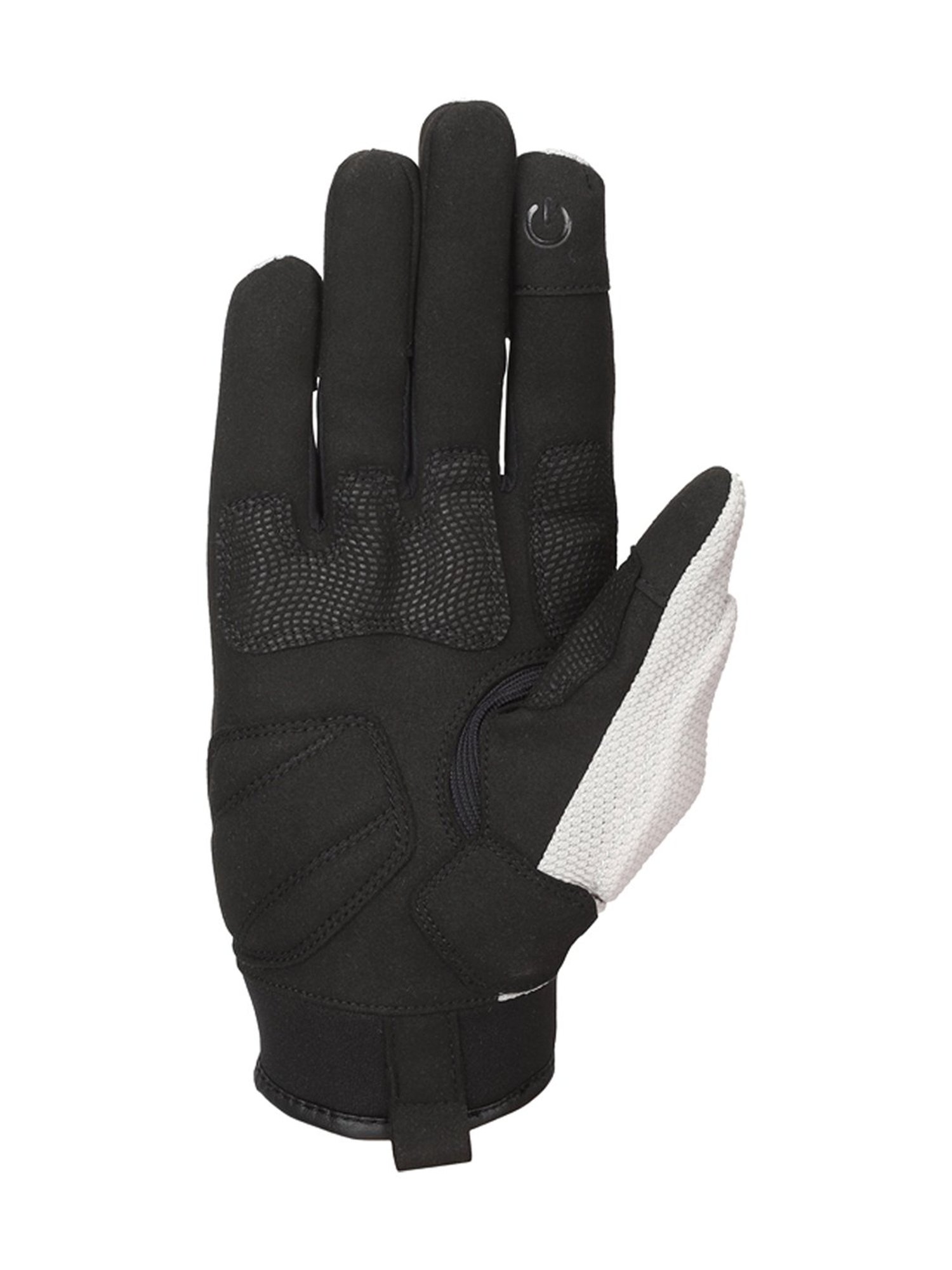 Royal Enfield Grey Textured Mx Lite Riding Gloves - XL
