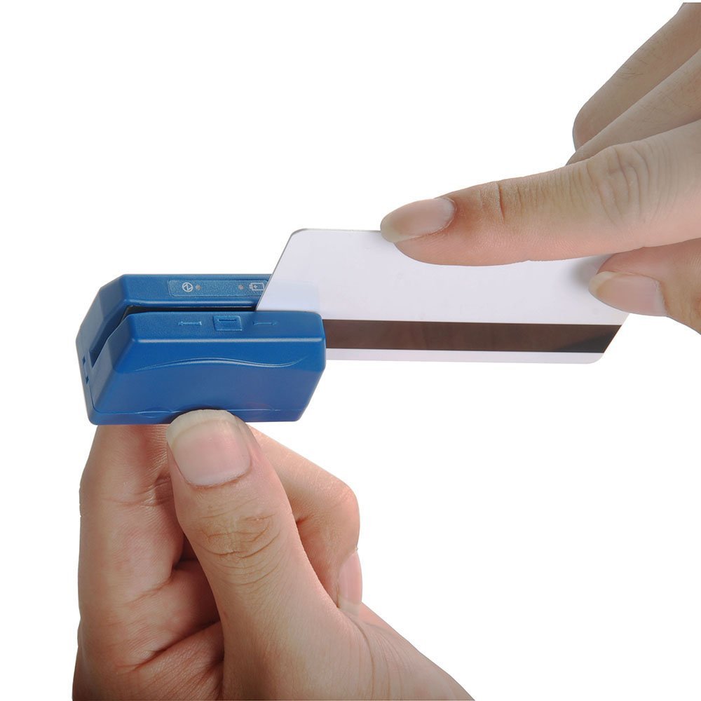 Deftun MiniDX5 Bluetooth Wireless Magnetic Credit Card Reader Data Collector for iPhone, iPad and Android