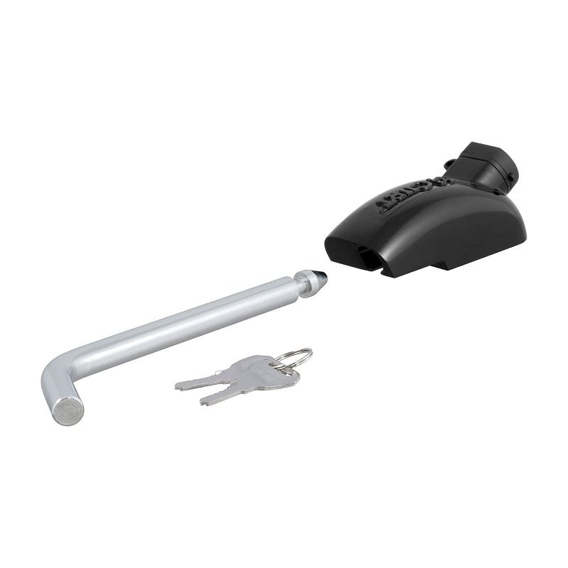 CURT 16085 Heavy Duty Spyder 5th Wheel Base Rail Gooseneck Hitch with 2-5/16 Inch Ball and 1/2 Inch Diameter High Strength Steel Pin, Black