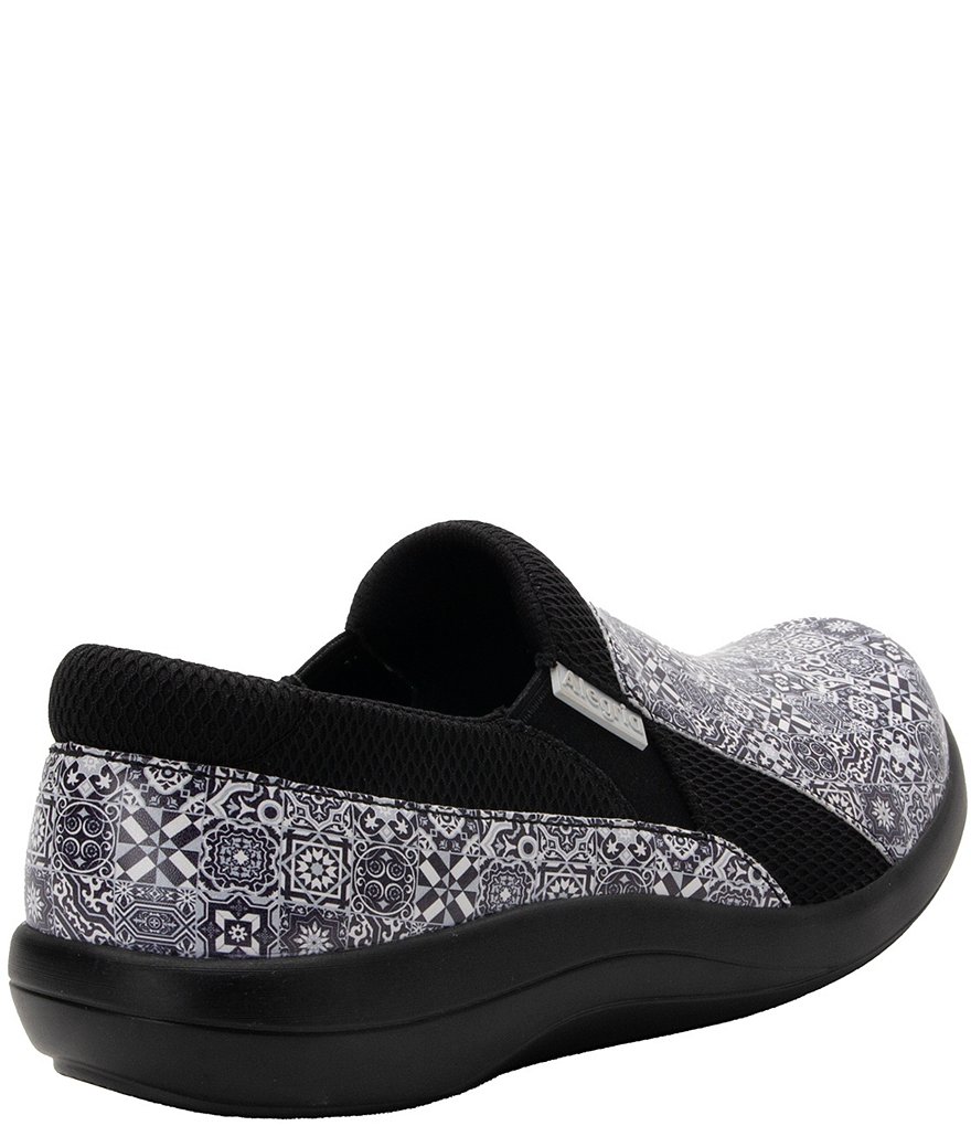 Alegria Duette Southwestern Tile Print Slip-Ons