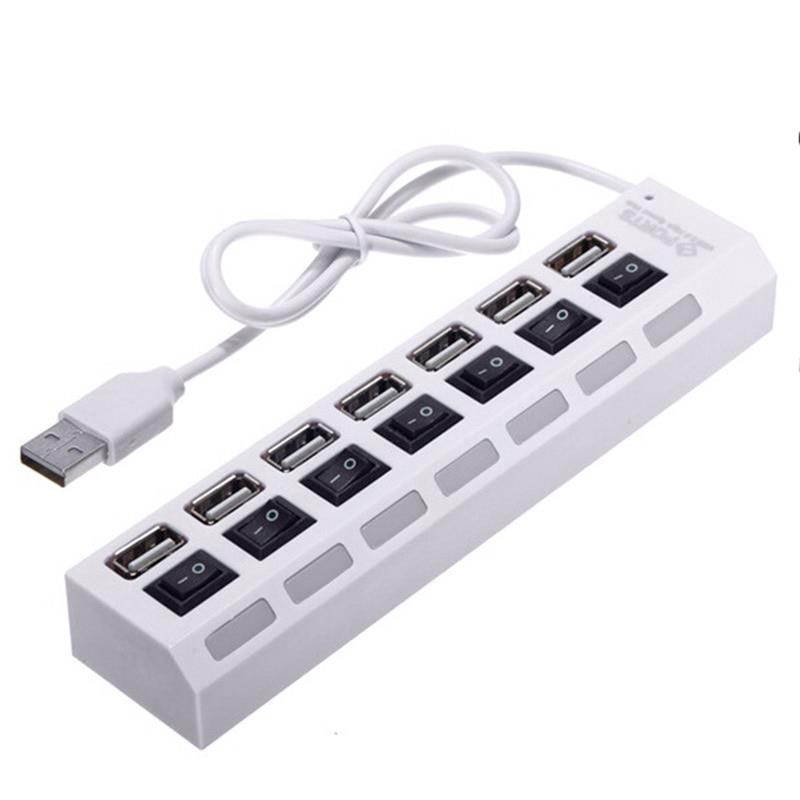 USB 3.0 Hub, Portable SuperSpeed 4 Port USB 3.0 Hub with Built-in Cable , USB Extension Multi-function USB Dock Hot Swapping Support for  Mac, PC, USB Flash Drives and Other Devices