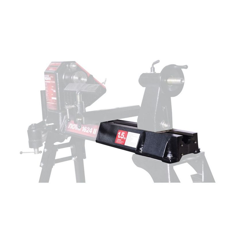 NOVA 55224 20 in. Bed Extension Lathe Accessory - Black