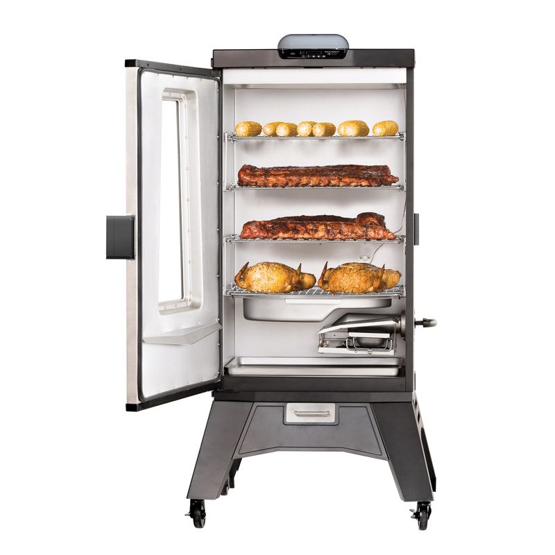 Dyna-Glo Wide Body Vertical Offset Charcoal Smoker Model DGO1890BDC-D