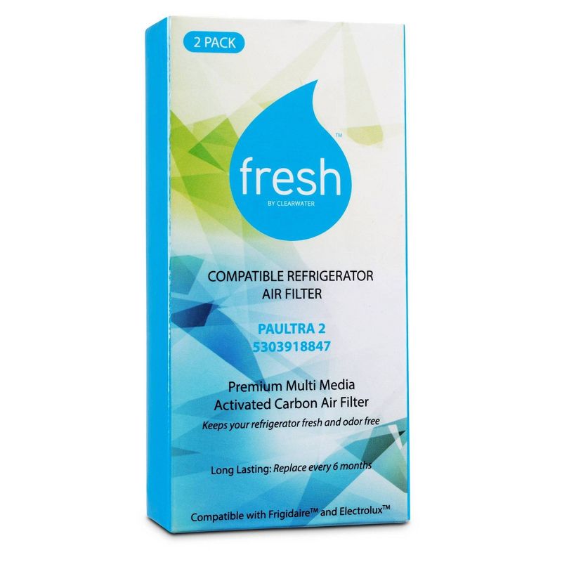 Mist Fresh Replacement Air Filter for Frigidaire Paultra2, 242047805 Electrolux EAP12364179 (2pk)