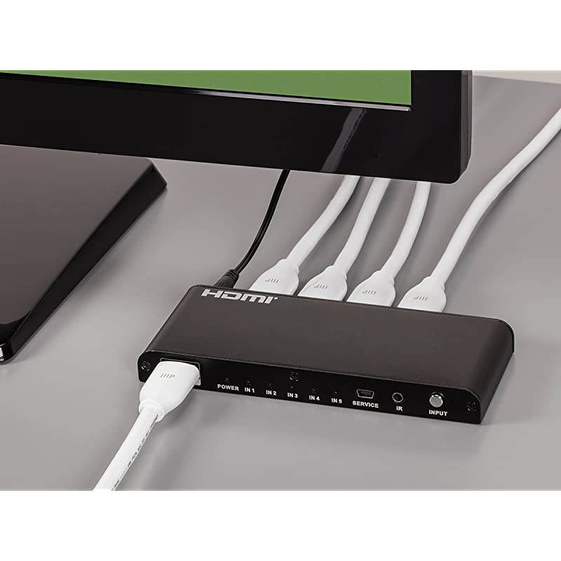 Certified Premium HDMI Cable - White - 10 Feet | 4K@60Hz, HDR, 18Gbps, 28AWG, YUV 4