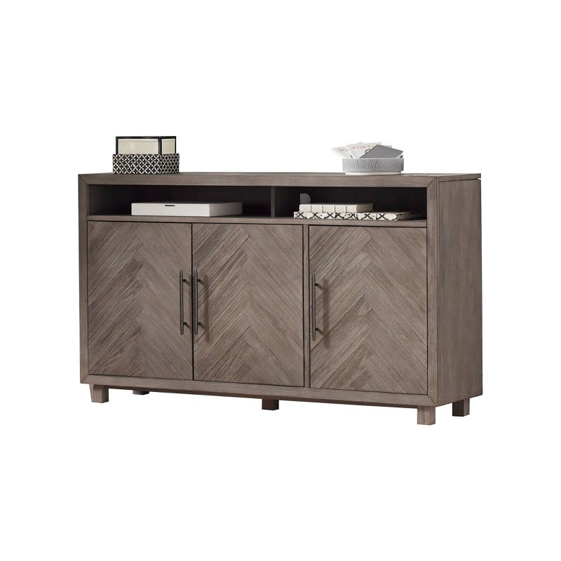 60" Palisades Deluxe Console Gray - Martin Furniture