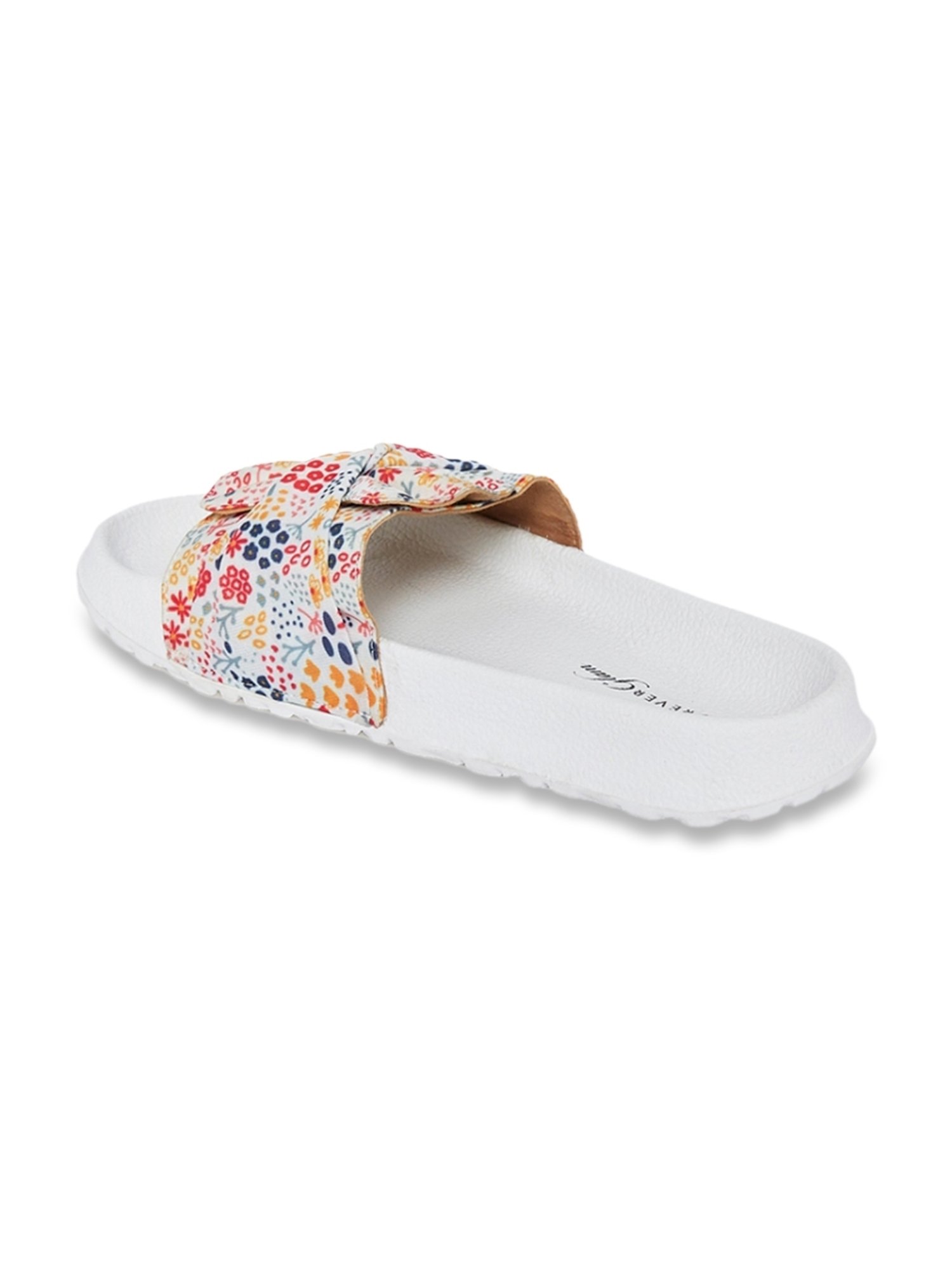 Forever Glam by Pantaloons Women's Multicolor Slides