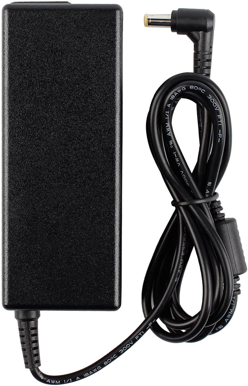 DTK 19V 4.74A 90W Ac Adapter for Acer Laptop Computer Charger Notebook PC Power Cord Supply Source Plug (75W 65W Compatible) Connector Size: 5.5x1.7mm