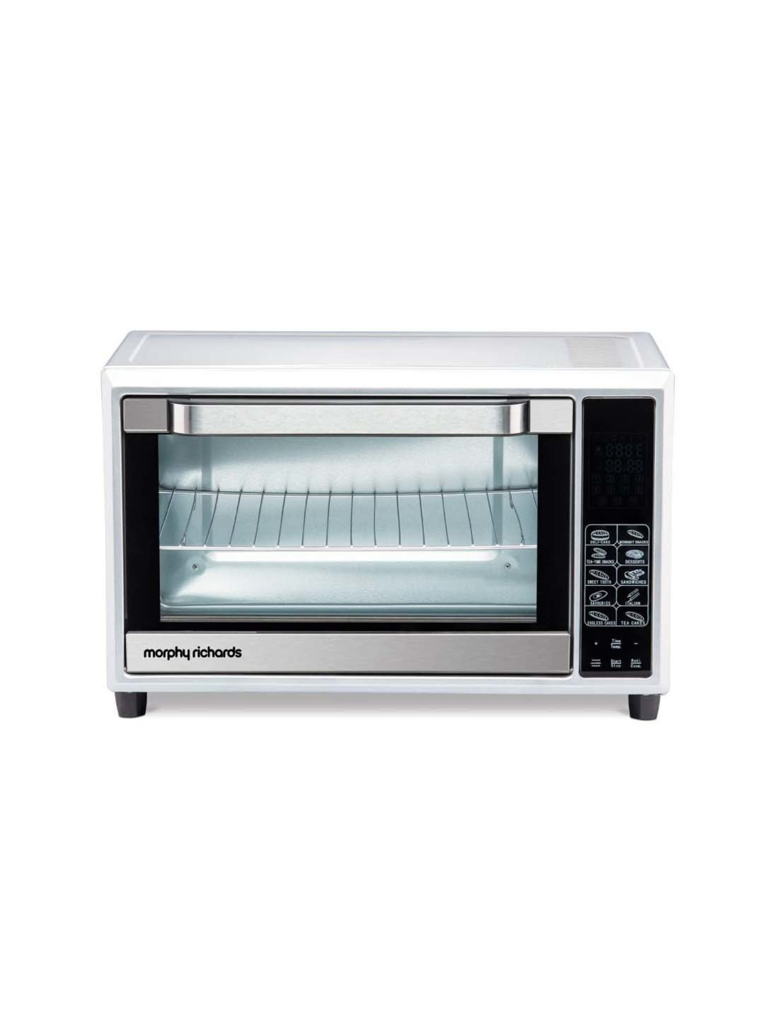 Morphy Richards 35SS DIGICHEF 35 L 1800W Oven Toaster Grill (Silver)