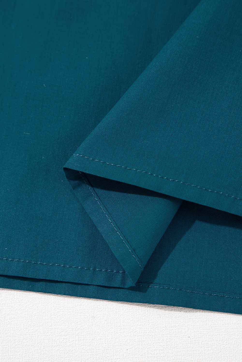 White Frill Mock Neck Sleeveless Tiered Floral Dress