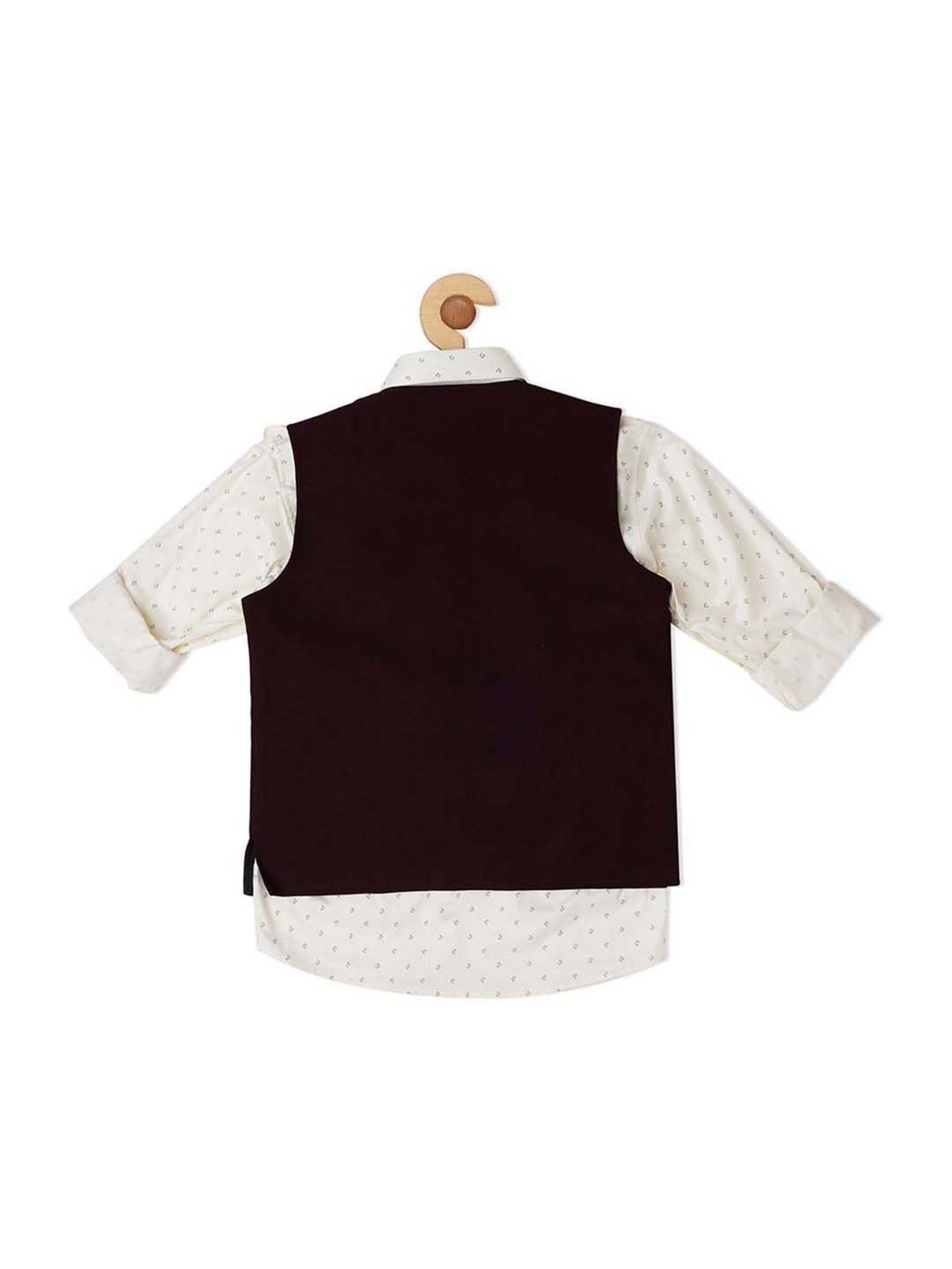 Crimsoune Club Kids Mint Solid Full Sleeves Blazer