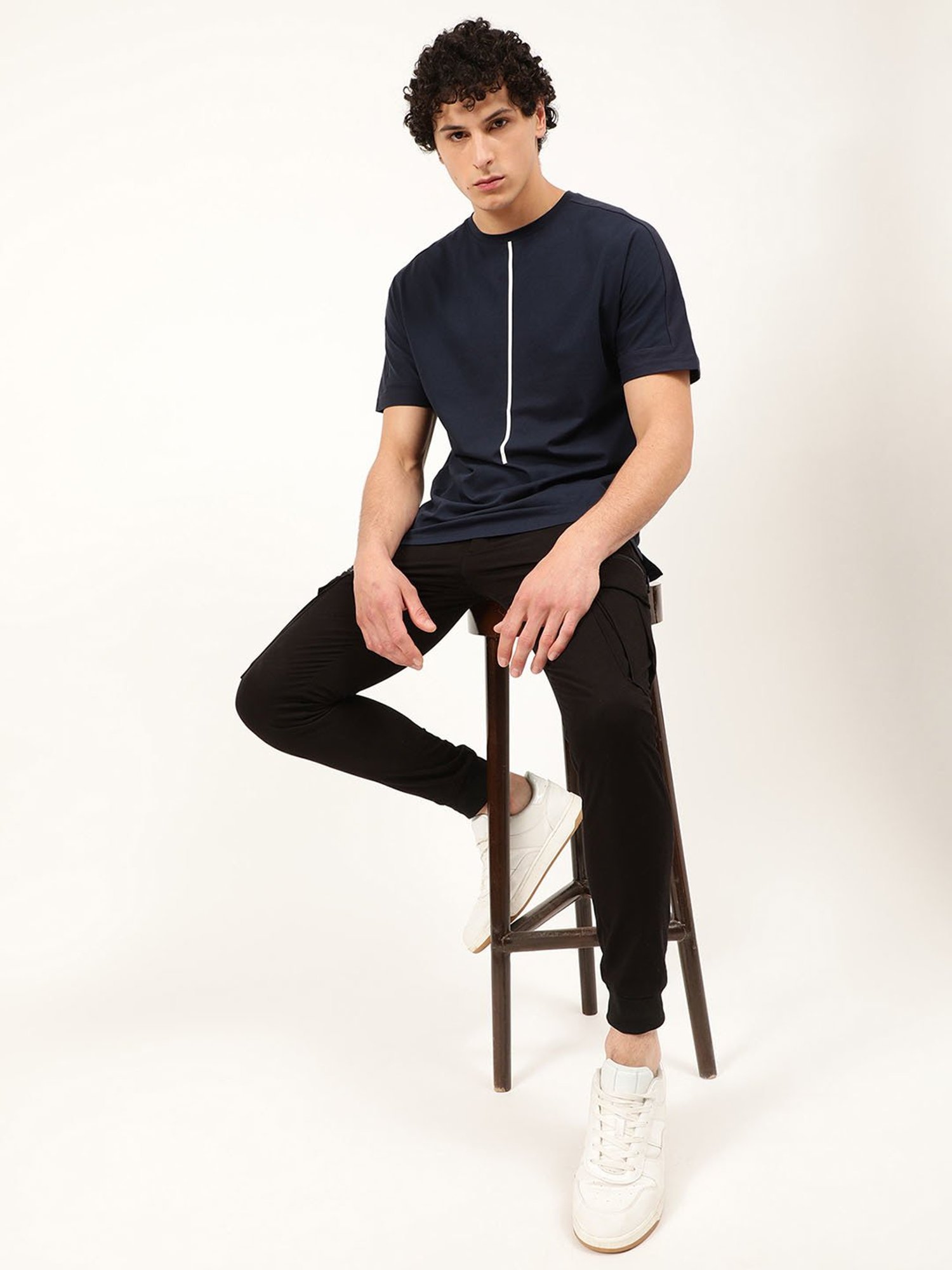 Antony Morato Navy Slim Fit T-Shirt