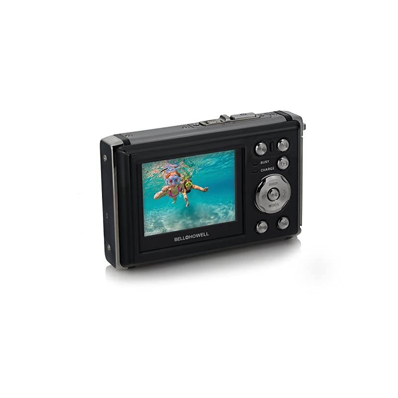 WP20BL Splash3 20 Mega Pixels Waterproof Underwater Digital Camera with Full 1080p HD Video 24quot LCD amp 8X Digital Zoom Blue