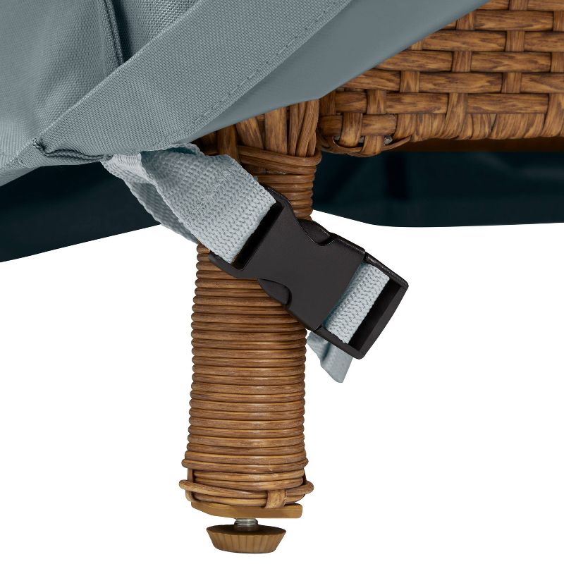 Storigami Easy Fold Large Lounge Chair Cover Monument Gray - Classic Accessories