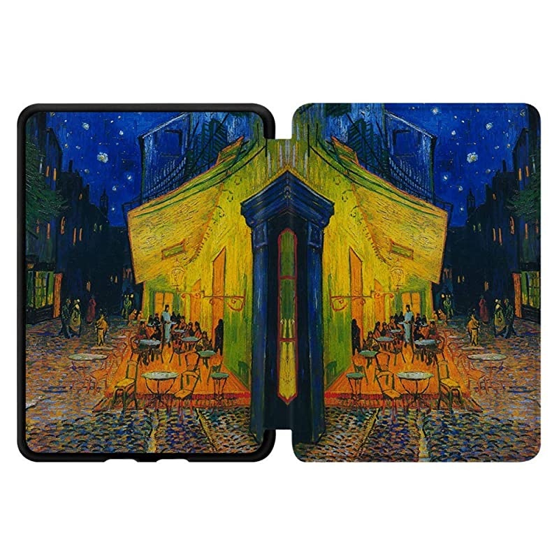 Painting Case for Allnew Kindle 10th Gen 2019 release onlywill not fit Kindle Paperwhite or Kindle Oasis Cafe