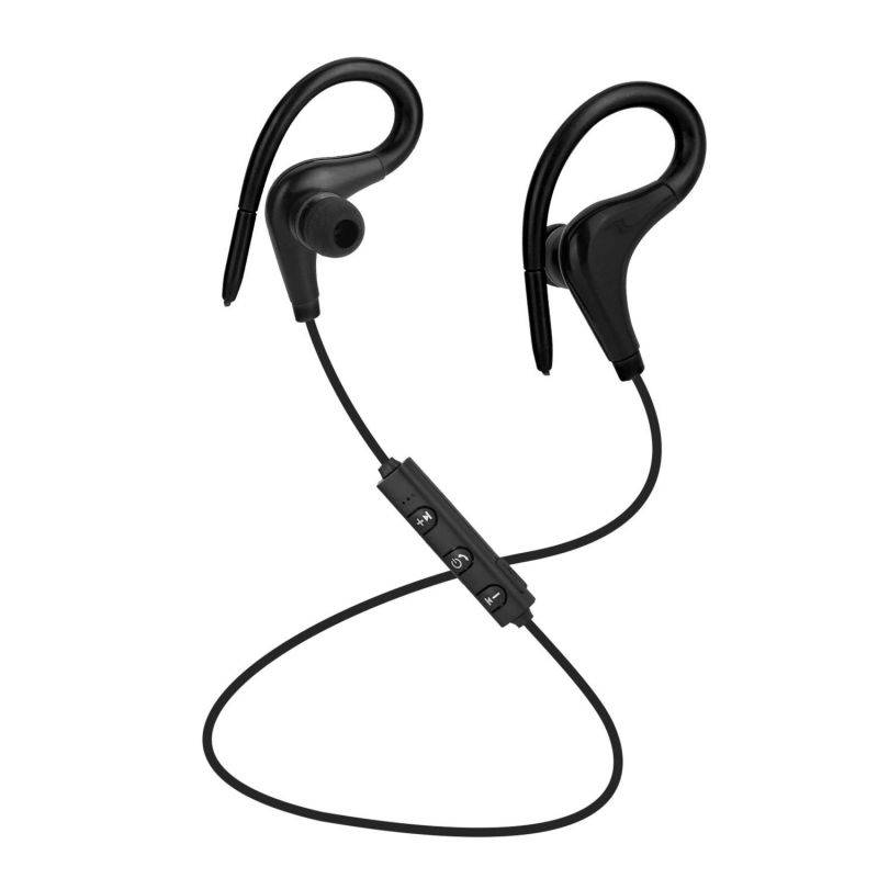 LEORY Bluetooth 4.1 Earphone Sport Running Wireless earphone With Microphone Auriculares Black - Black