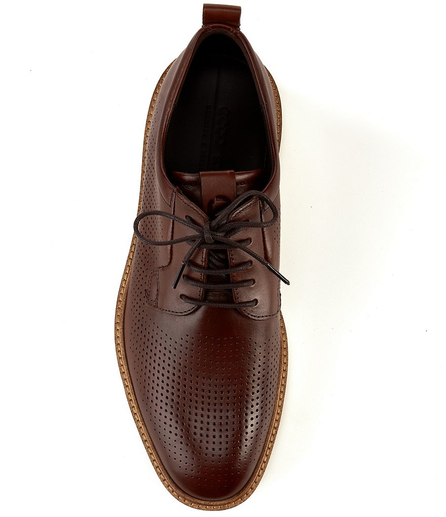 ECCO Men's St.1 Hybrid Dress Perforated Oxfords