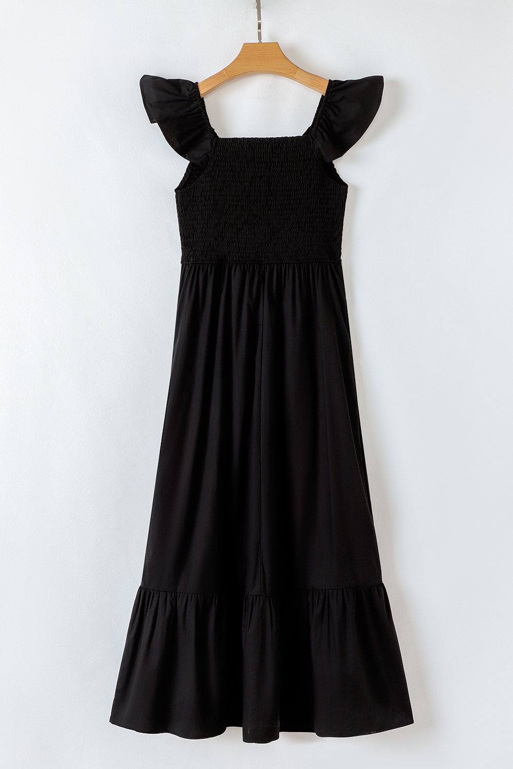 Multicolour Floral Print Split Neck Midi Dress