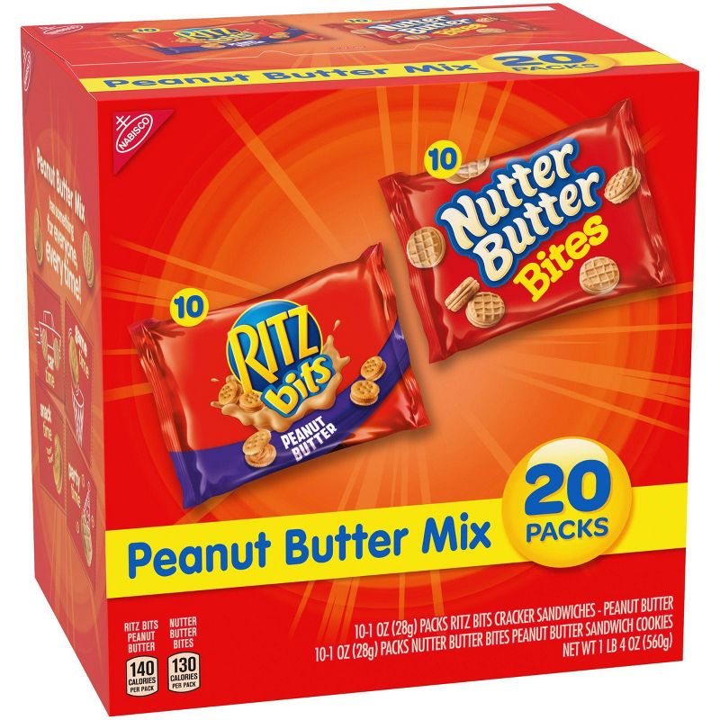 Nabisco Peanut Butter Mix Bites - 20ct/4oz