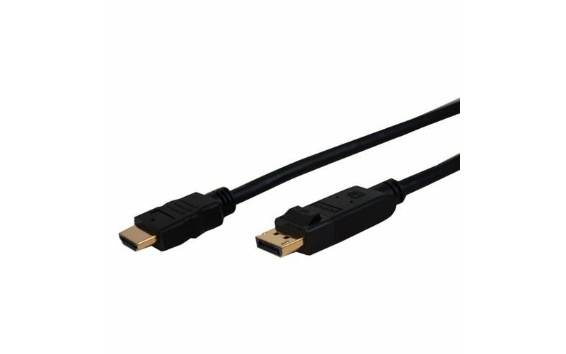 Comprehensive Standard Series DisplayPort to HDMI High Speed Cable 3ft - 3 ft DisplayPort/HDMI A/V Cable for Audio/Video Device