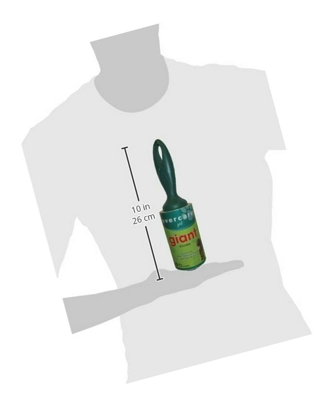 Evercare Pet Bundle  Giant Pet Roller REFILLS - 6 Pack, Dark Green