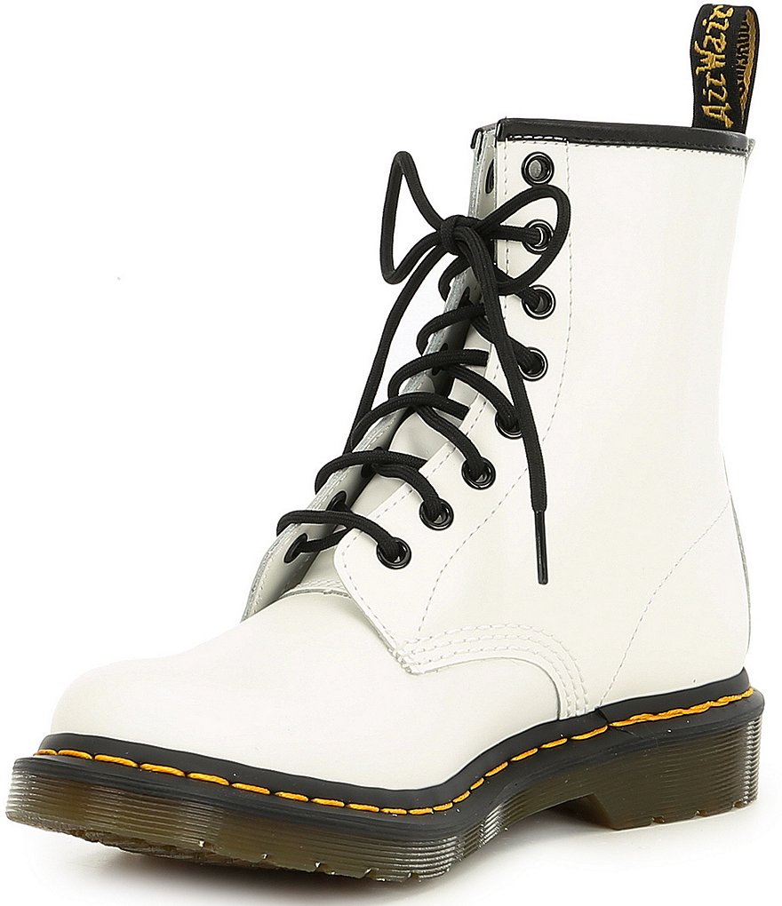 Dr. Martens Women's 1460 Smooth Leather Combat Boots