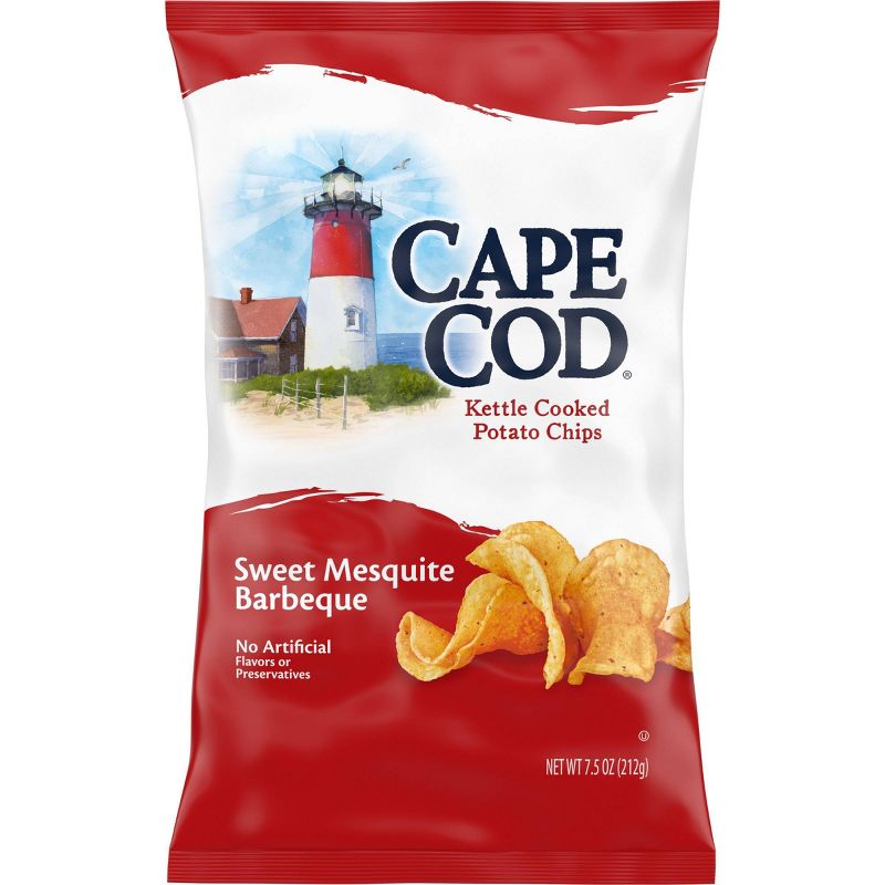 Cape Cod Sweet Mesquite BBQ Flavored Kettle Cooked Potato Chips - 8oz