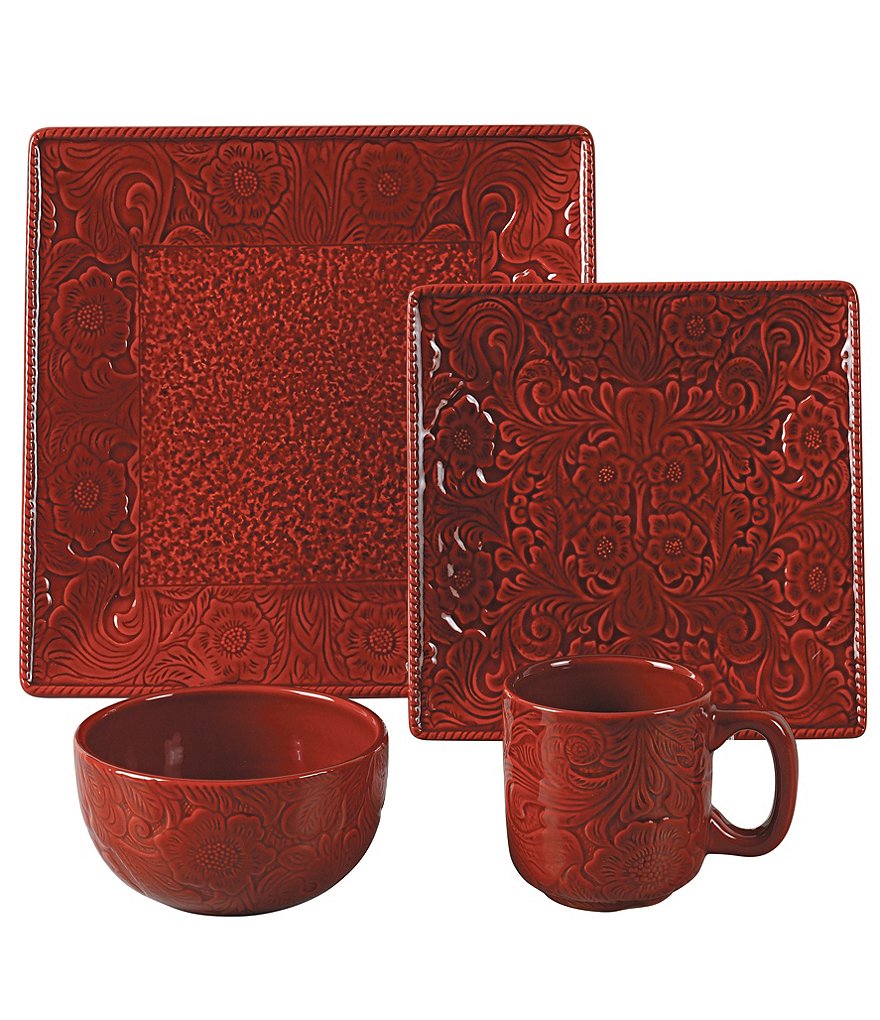 HiEnd Accents Savannah 16-Piece Place Setting