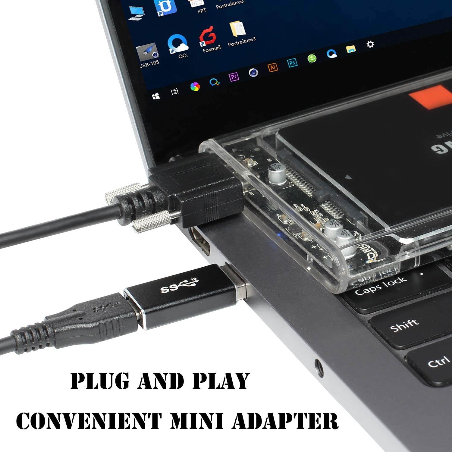 USB C to USB Adapter [2 Pack] Warmstor Type C Female to USB A Male Converter Support Double Sided 10Gbps Sync & 20V/3A Charge for iPhone 11 12 Pro Max MiniiPadSamsung GalaxyGoogle Pixel 5 4 3 XL