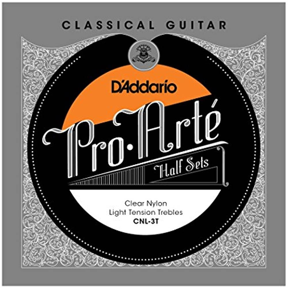 D'Addario CNL-3T Pro-Arte Light Tension Classical Guitar Strings Half Set