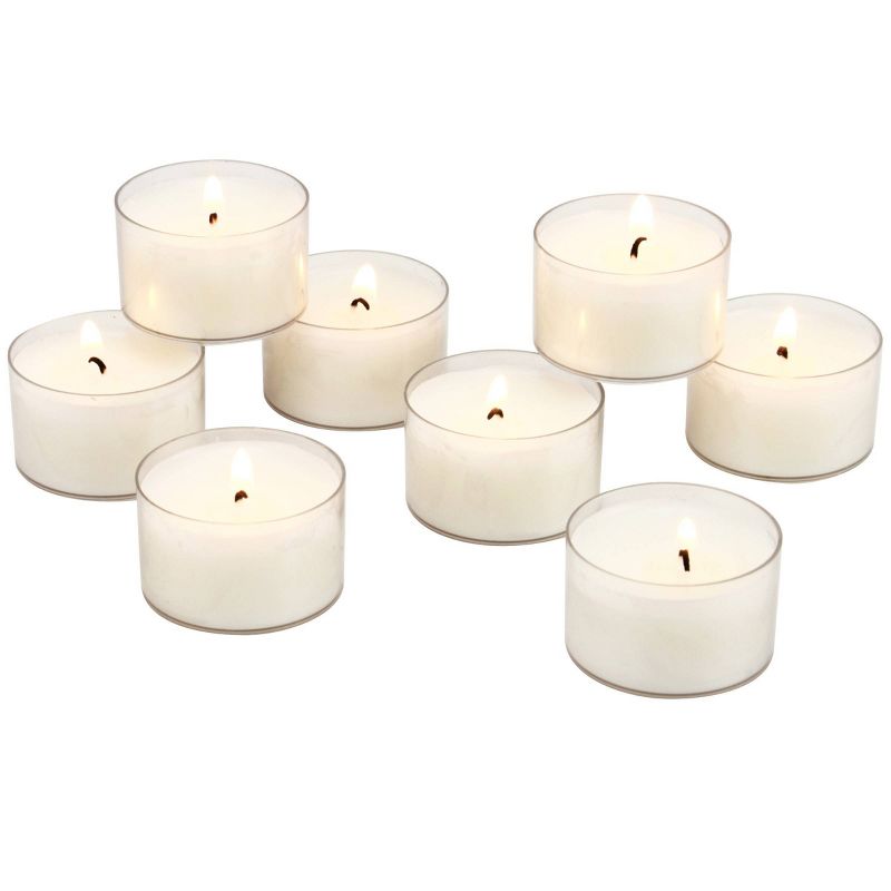 48pc Tealight Candles White - Stonebriar Collection